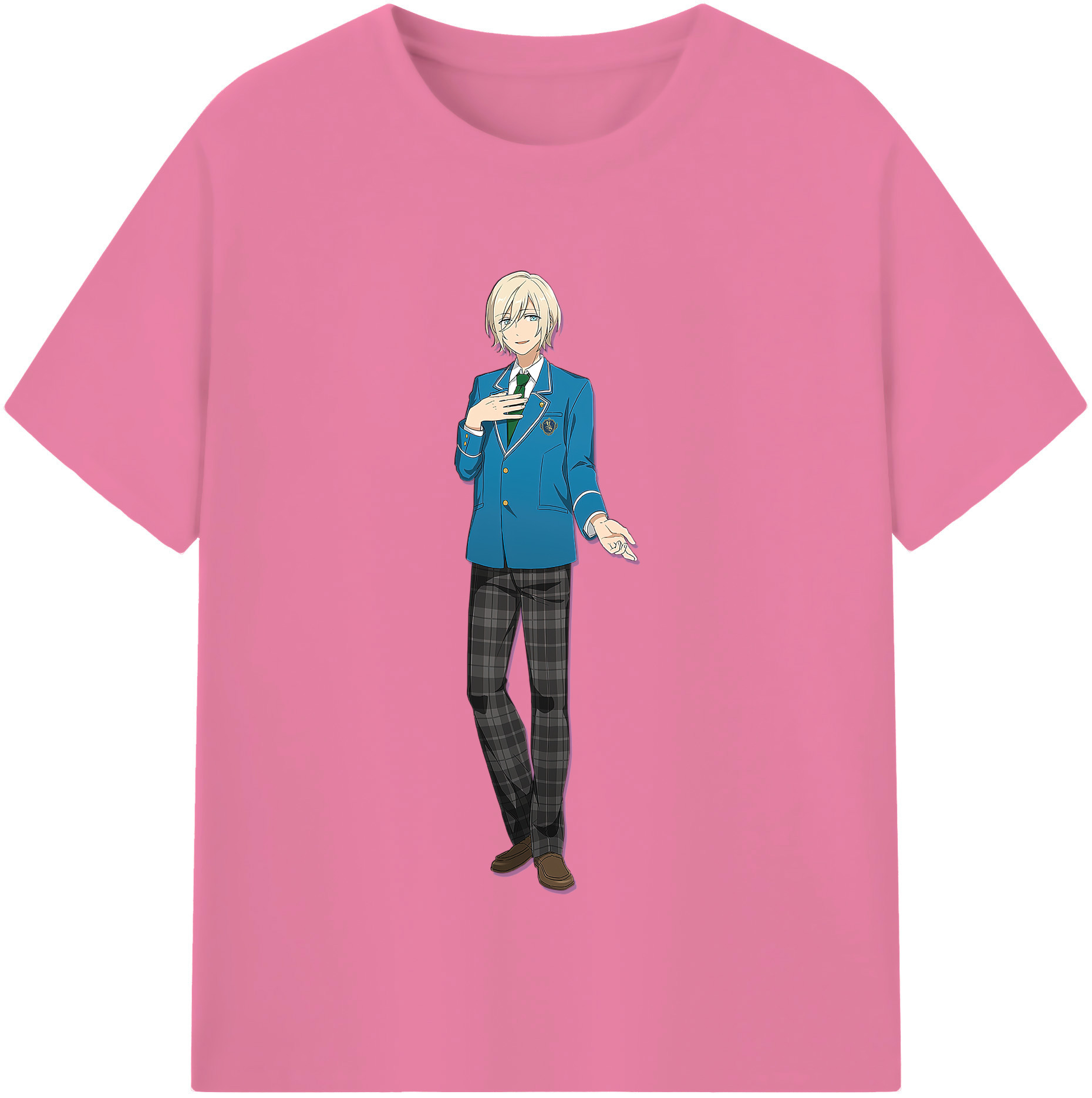 （画像用） あんさんぶるスターズ! Ensemble Stars 綿100％半袖Tシャツ（フロントプリント）